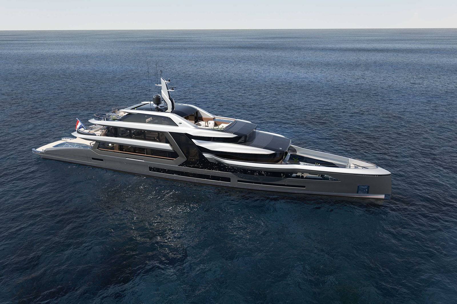 Phathom yacht 60m studio design