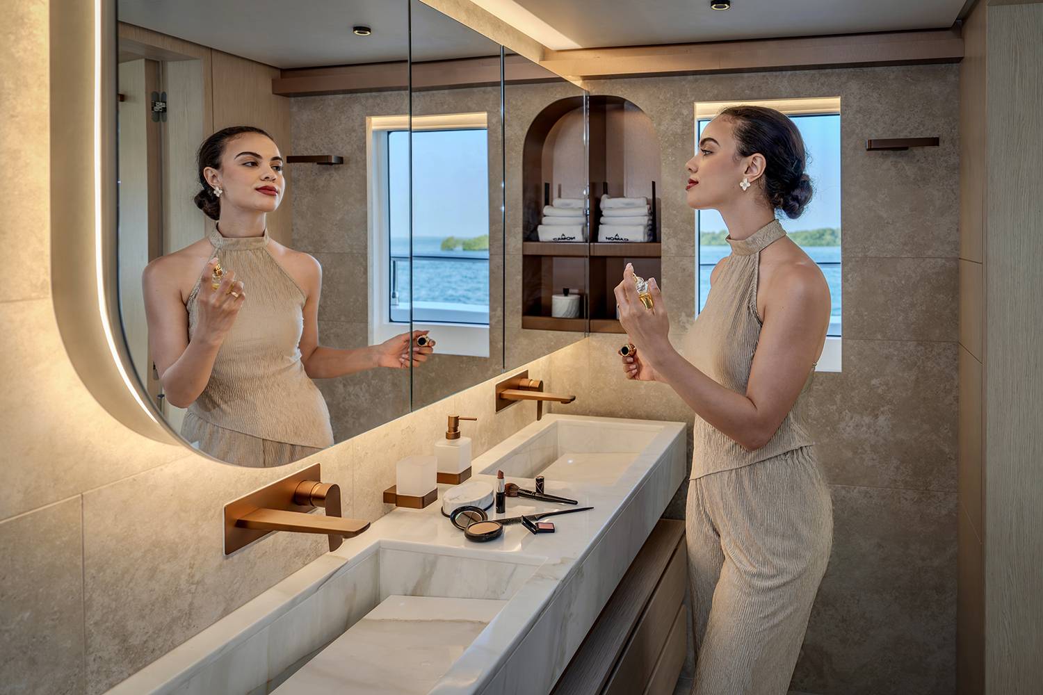 Gulf Craft Nomad 101 designed by Phathom Studio Yacht Design