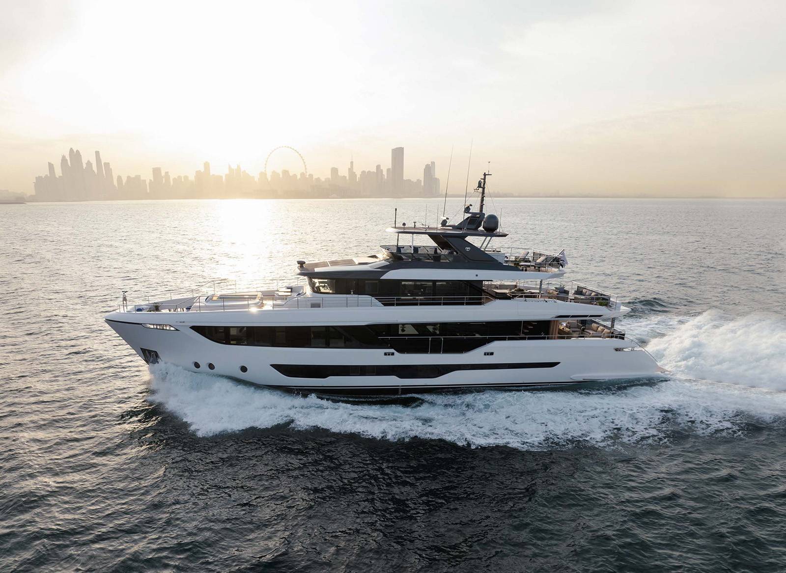 Majesty 112 Terrace Yacht Design Phathom