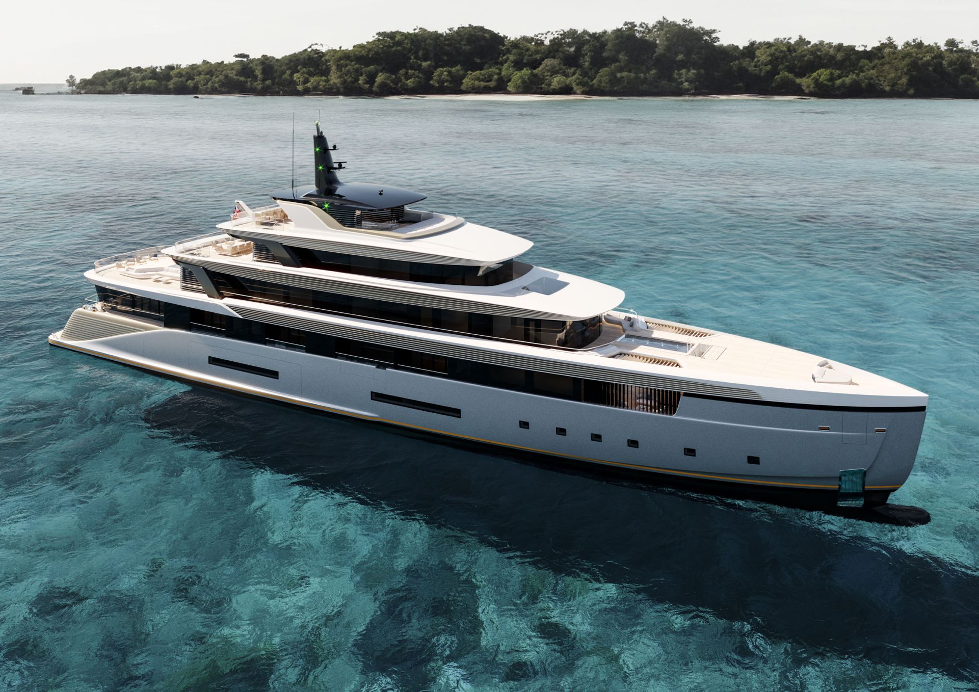 75m DORRIES ALYRA Yacht Exterior Design