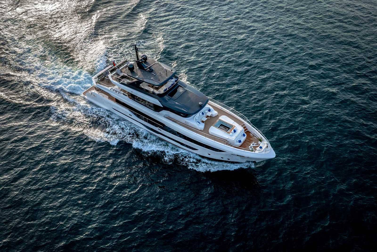Majesty 112 Terrace Yacht Design Phathom