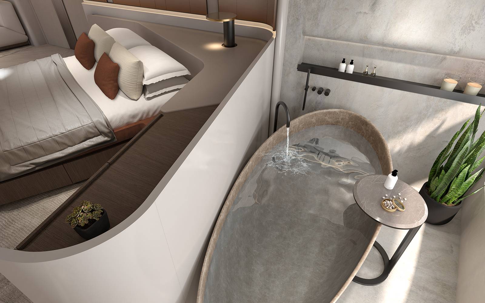 ISA 30M EXTRA VILLA Palumbo Phathom studio yacht design