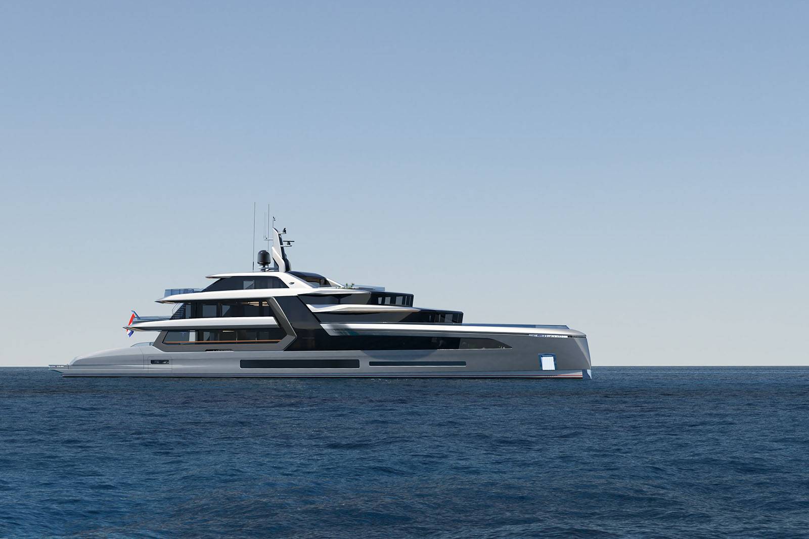 Phathom yacht 60m studio design