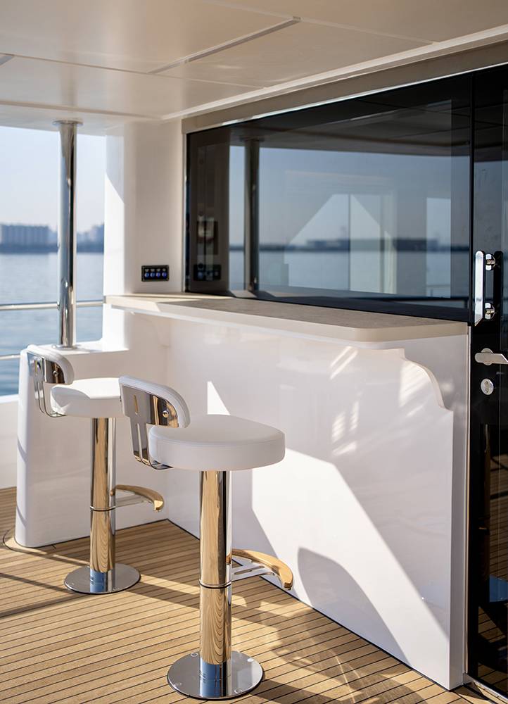 Gulf Craft Nomad 101 designed by Phathom Studio Yacht Design
