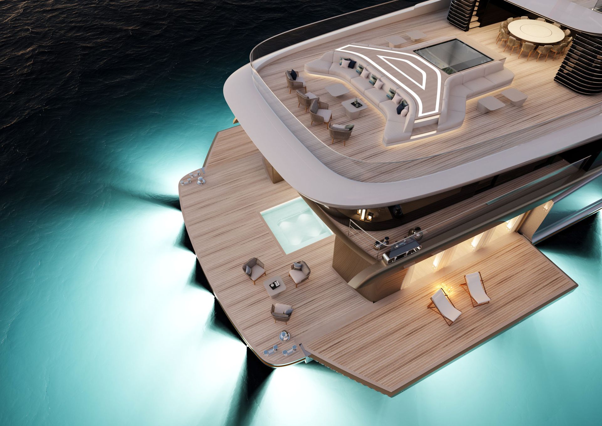 75m DORRIES ALYRA Yacht Exterior Design Phathom 75m DORRIES ALYRA Yacht Exterior Design