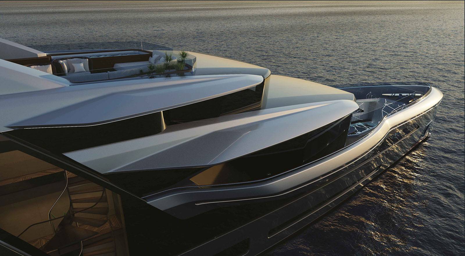 Phathom yacht 60m studio design