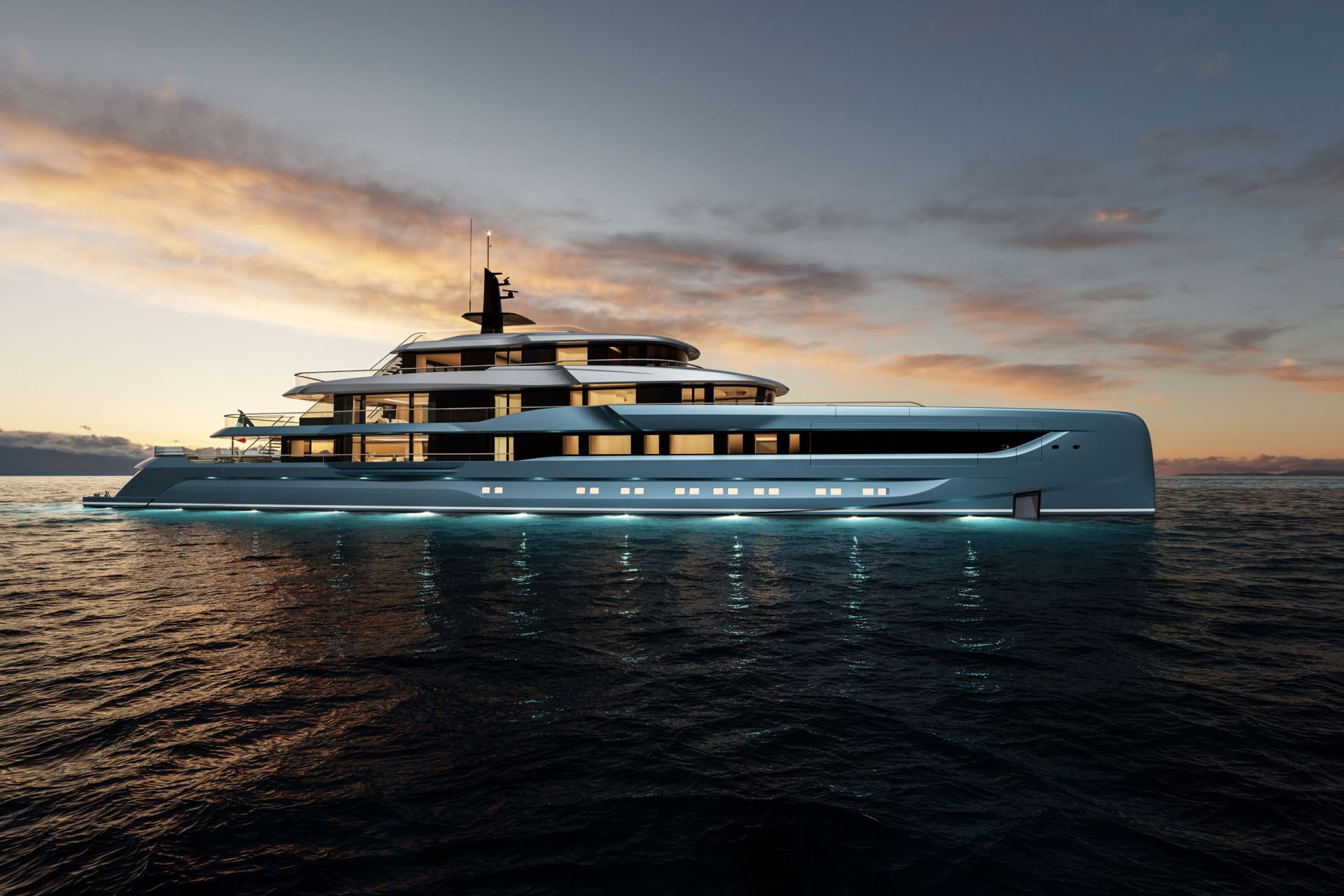 WIDER YACHTS 72M AETHERIUS YACHT PHATHOM STUDIO WIDER YACHTS 72M AETHERIUS YACHT PHATHOM STUDIO