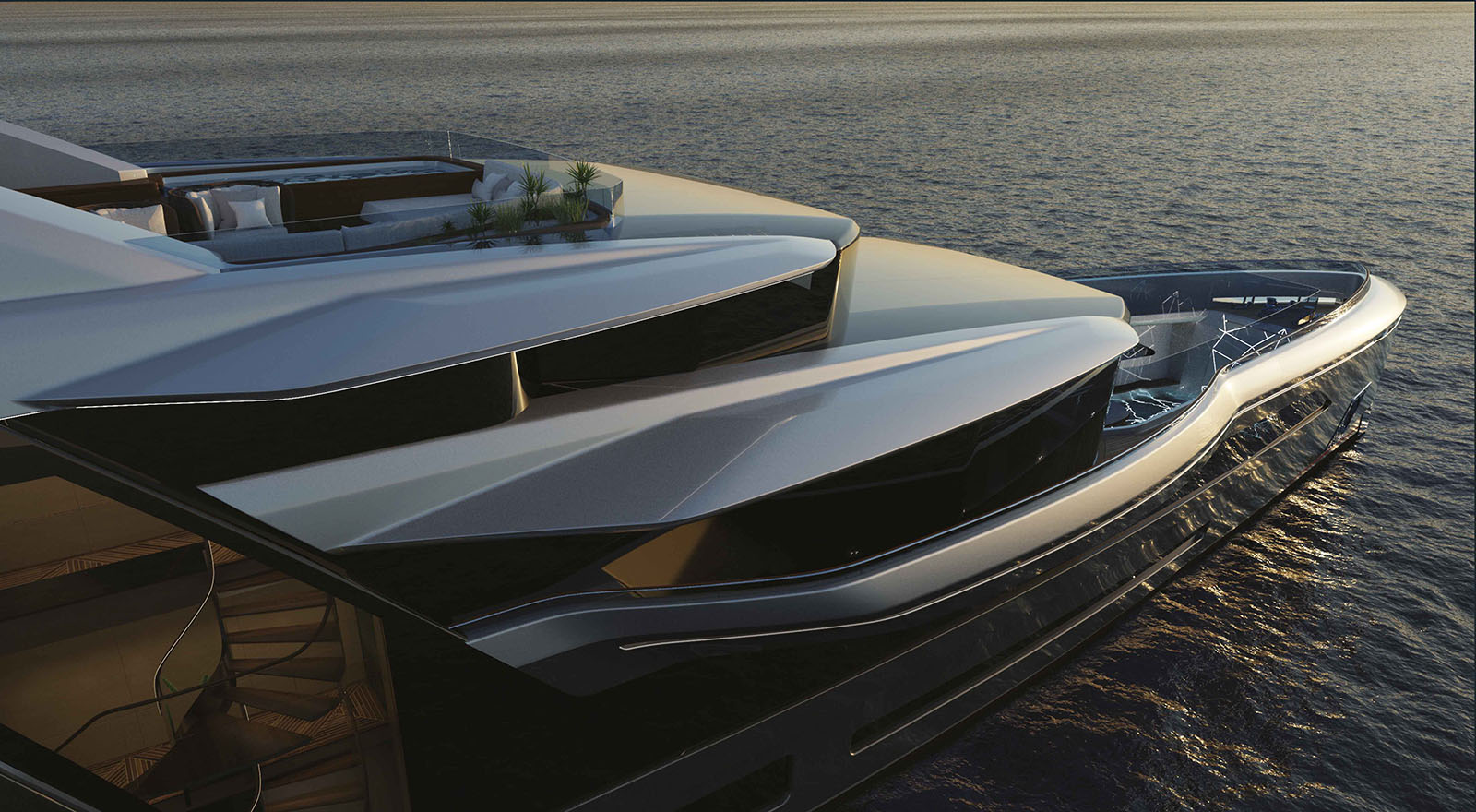 Phathom yacht 60m studio design