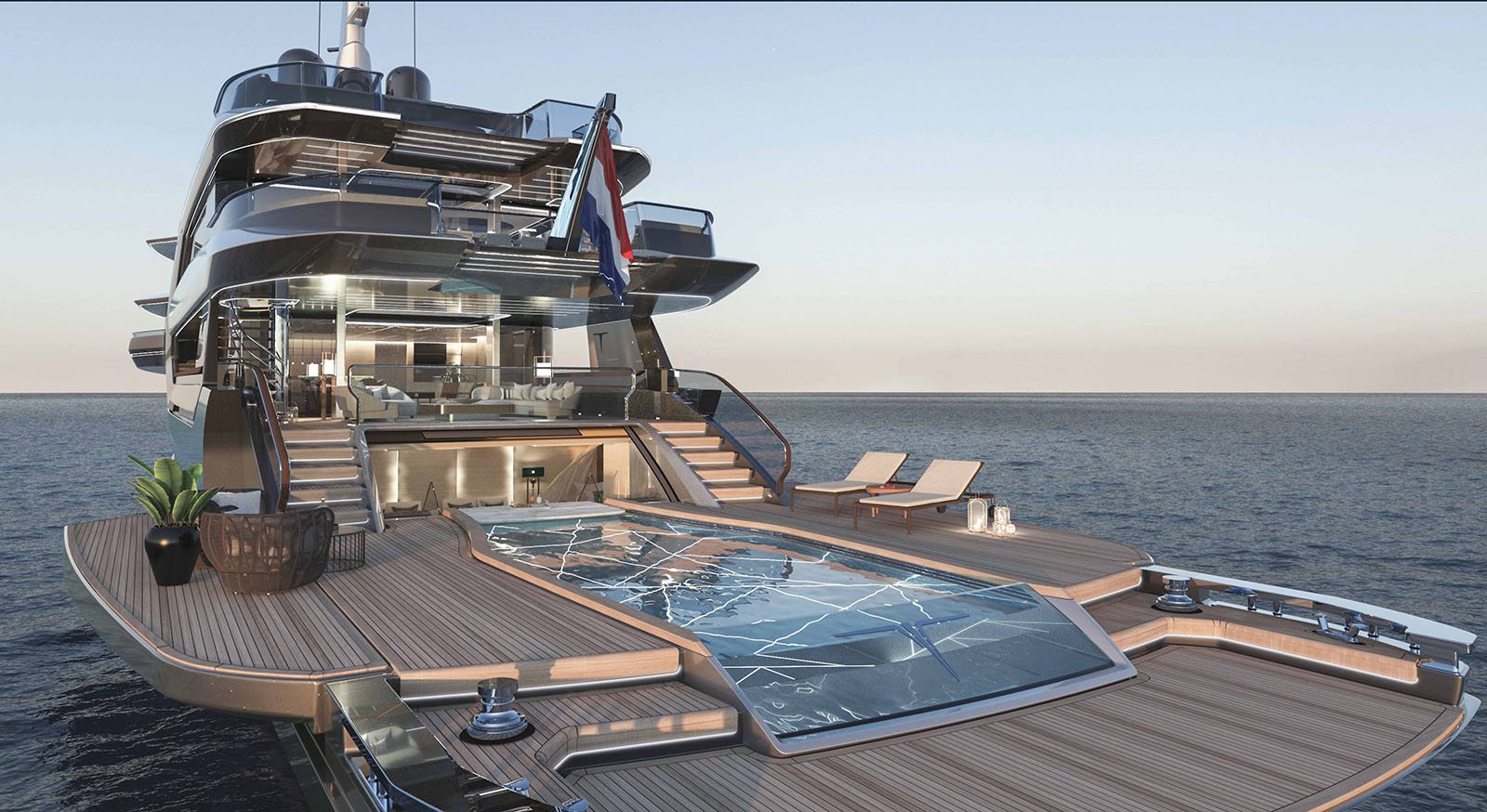 Phathom yacht 60m studio design