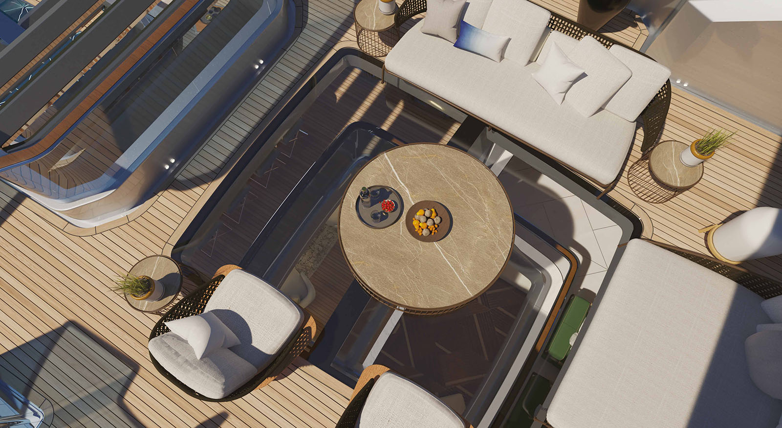 Phathom yacht 60m studio design