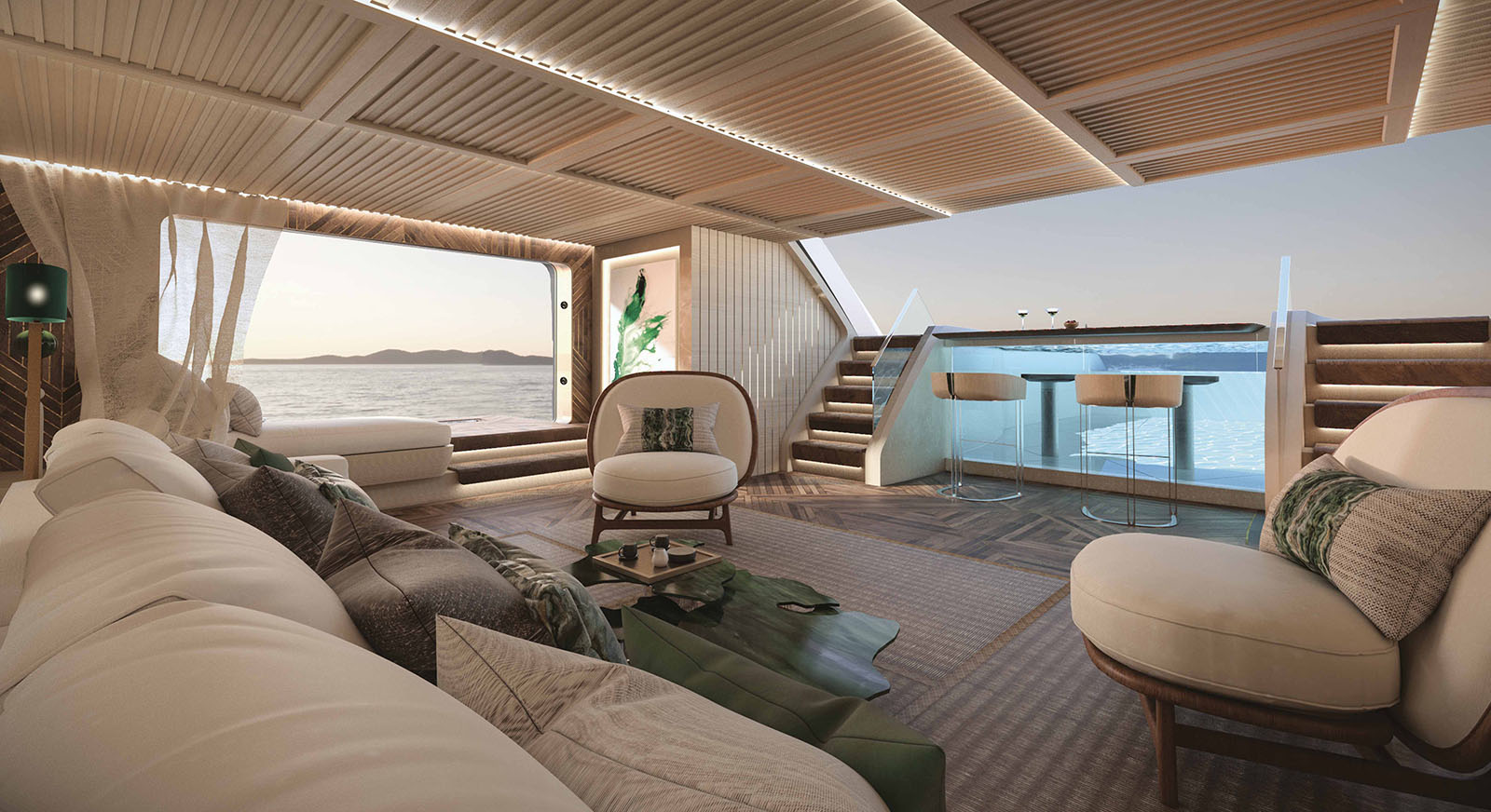 Phathom yacht 60m studio design