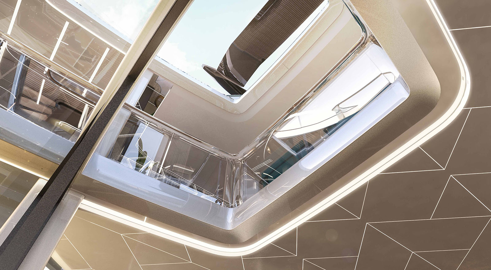 Phathom yacht 60m studio design