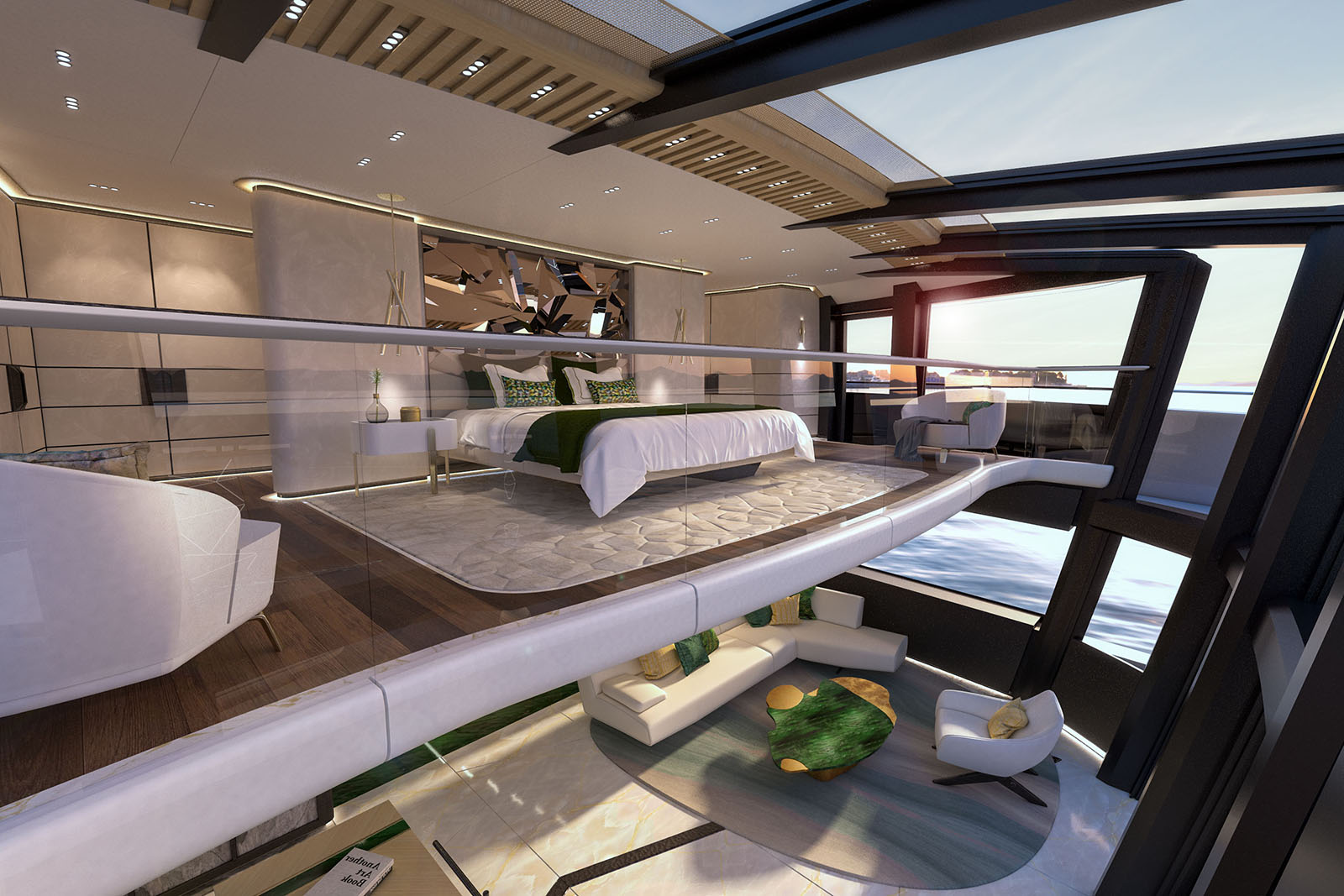 Phathom yacht 60m studio design