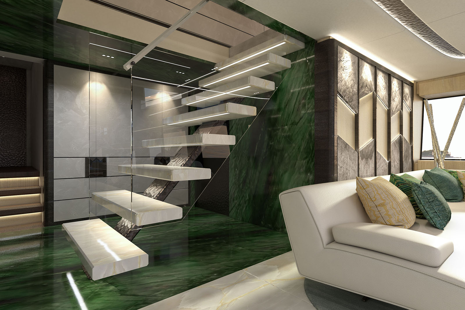 Phathom yacht 60m studio design