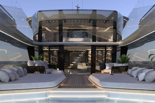 Phathom yacht 60m studio design