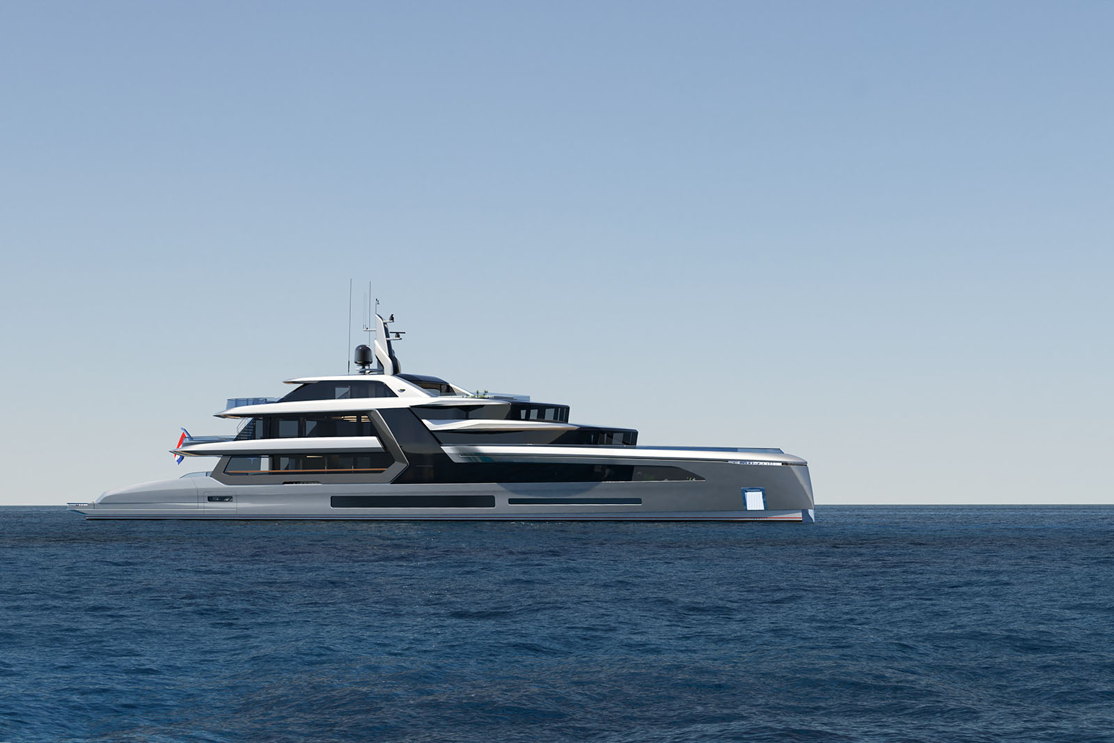 Phathom yacht 60m studio design
