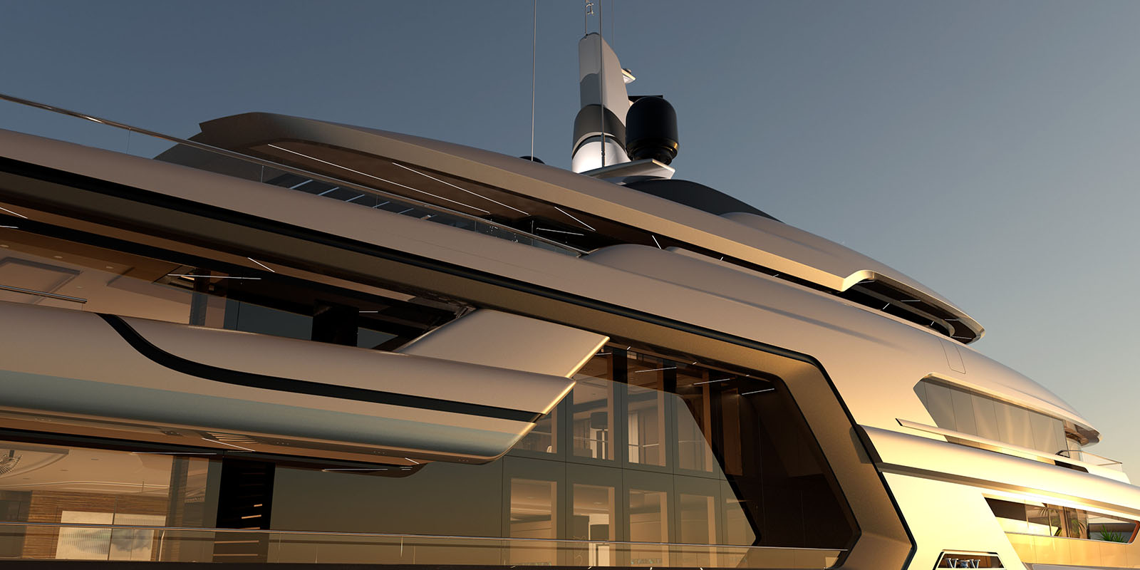 Phathom yacht 80m studio design
