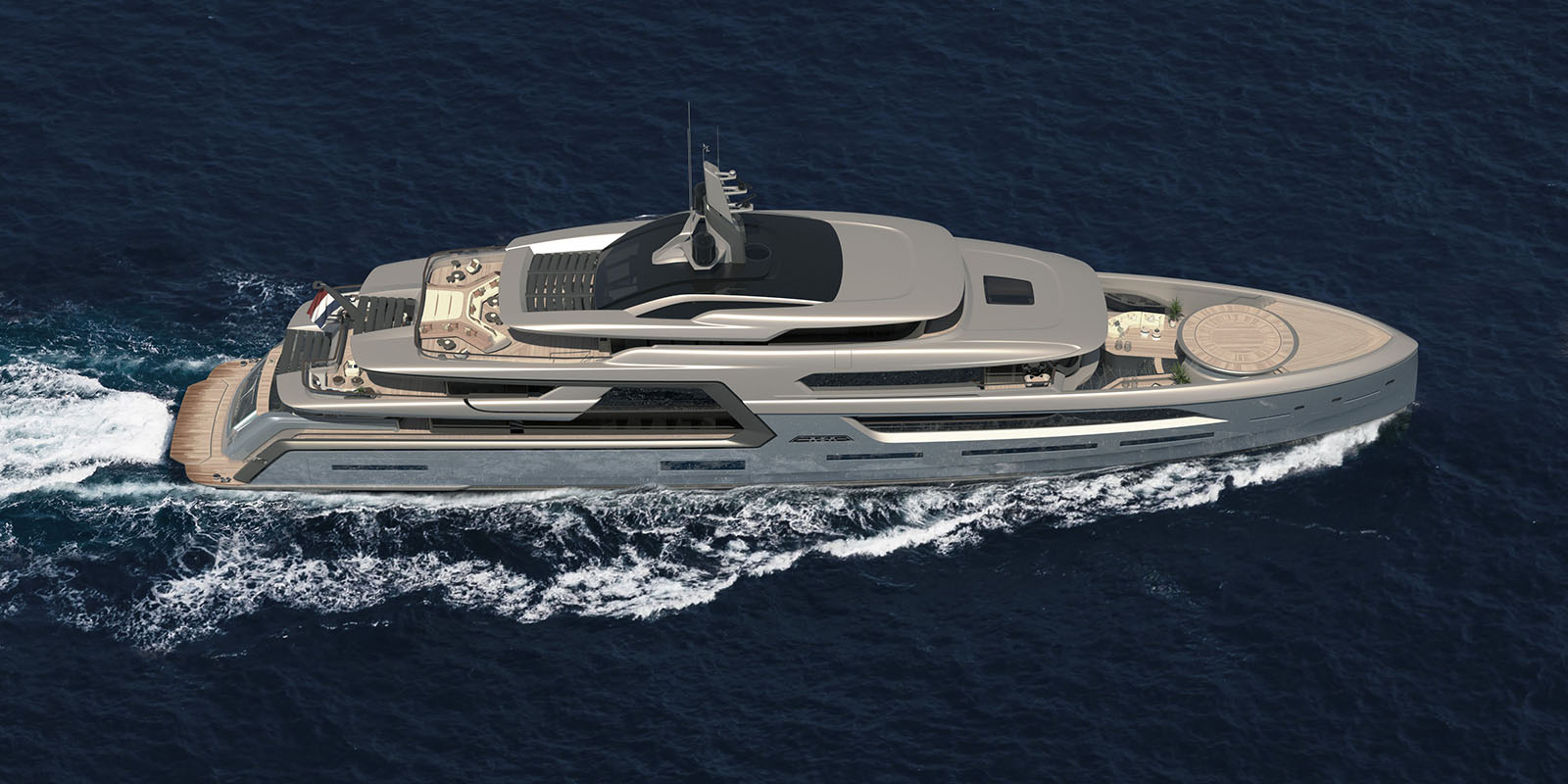 Phathom yacht 80m studio design