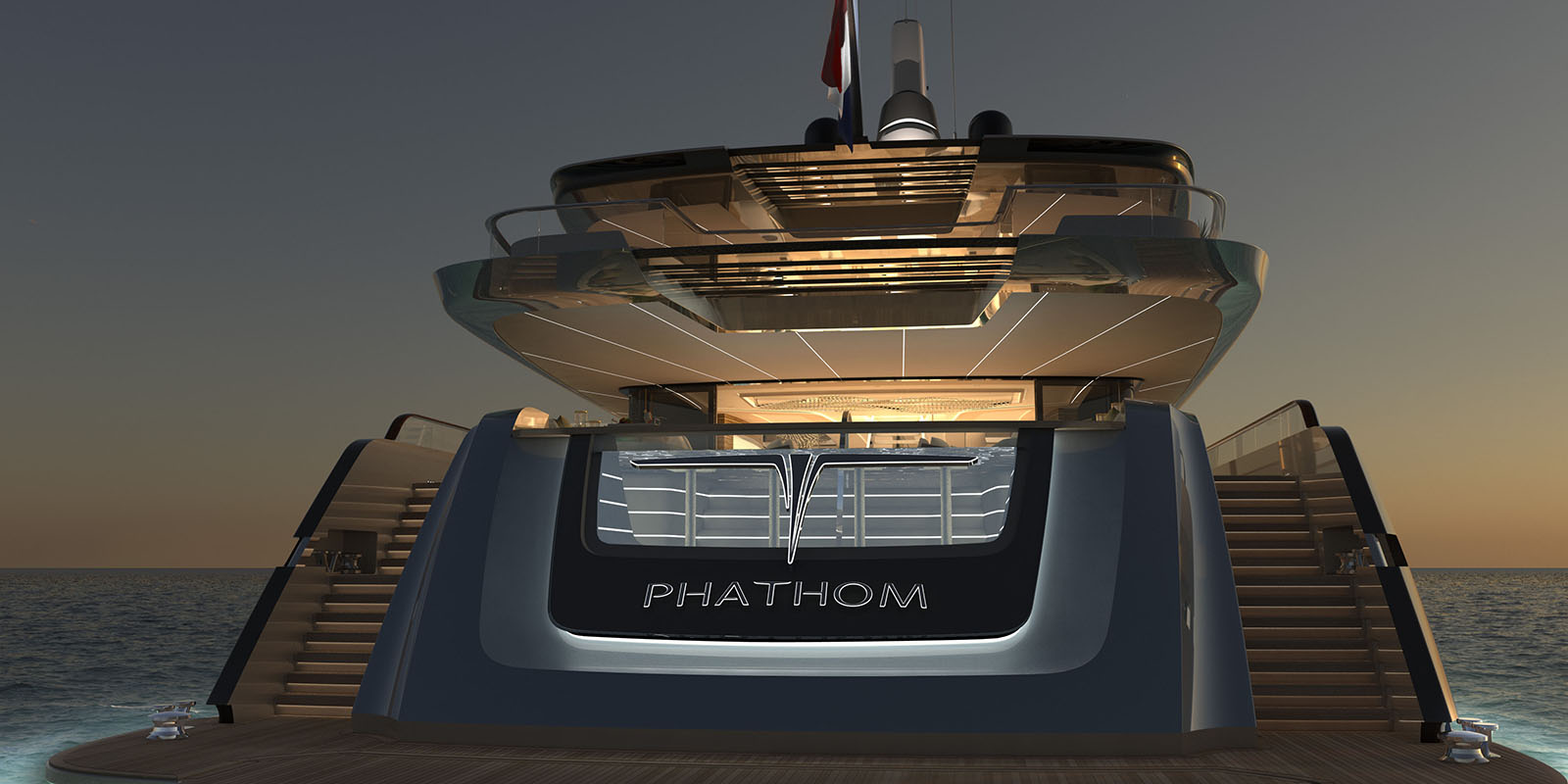 Phathom yacht 80m studio design