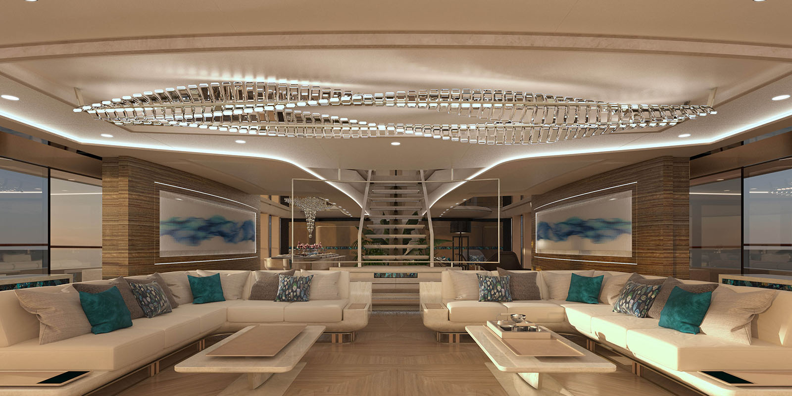 Phathom yacht 80m studio design