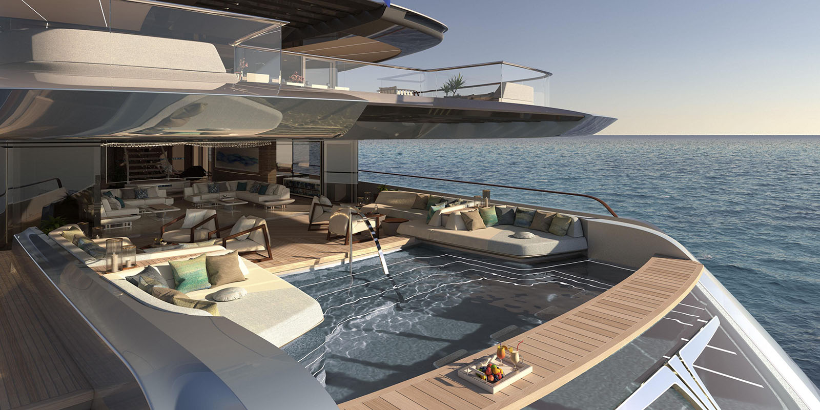 Phathom yacht 80m studio design