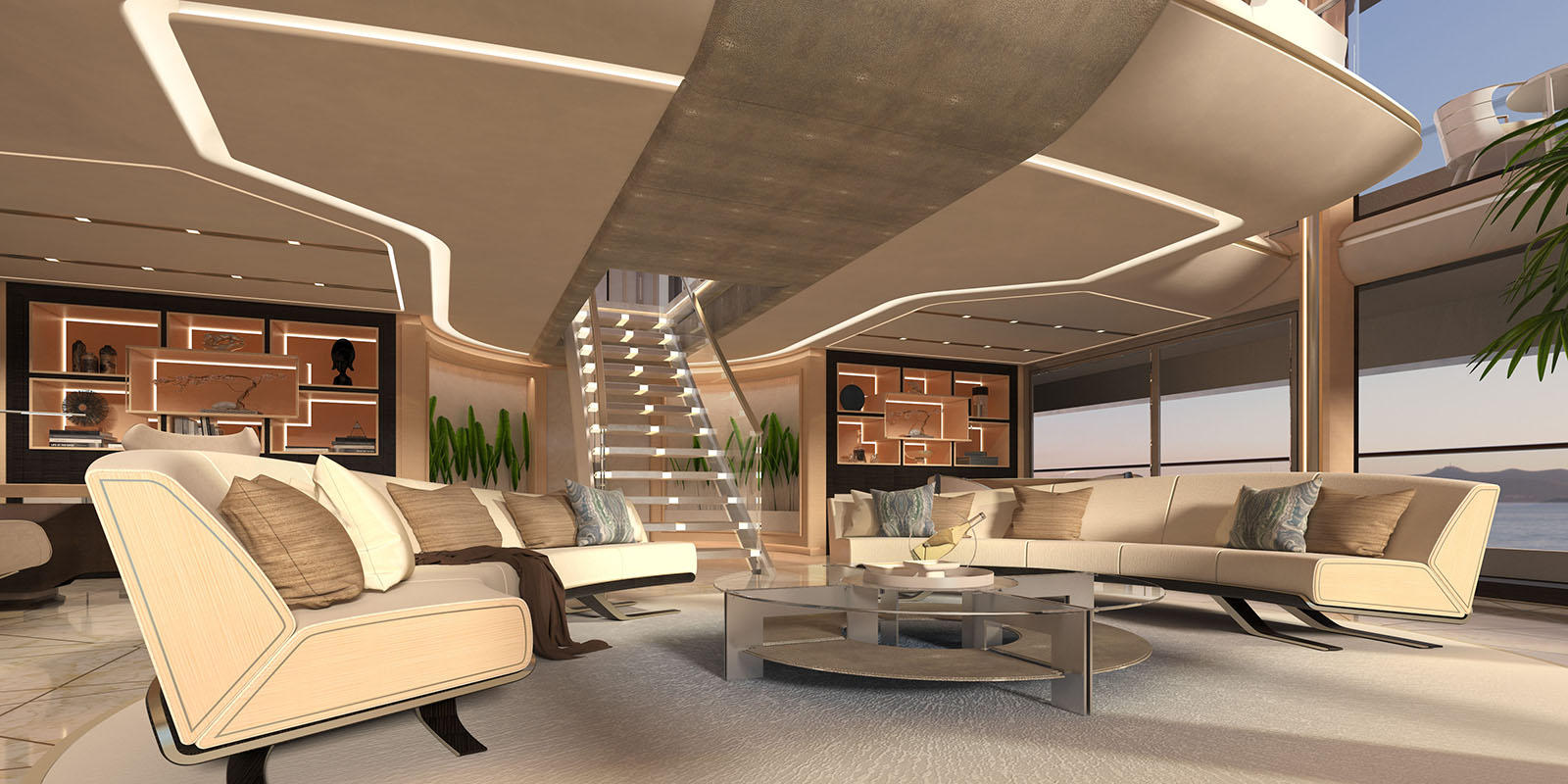 Phathom yacht 80m studio design