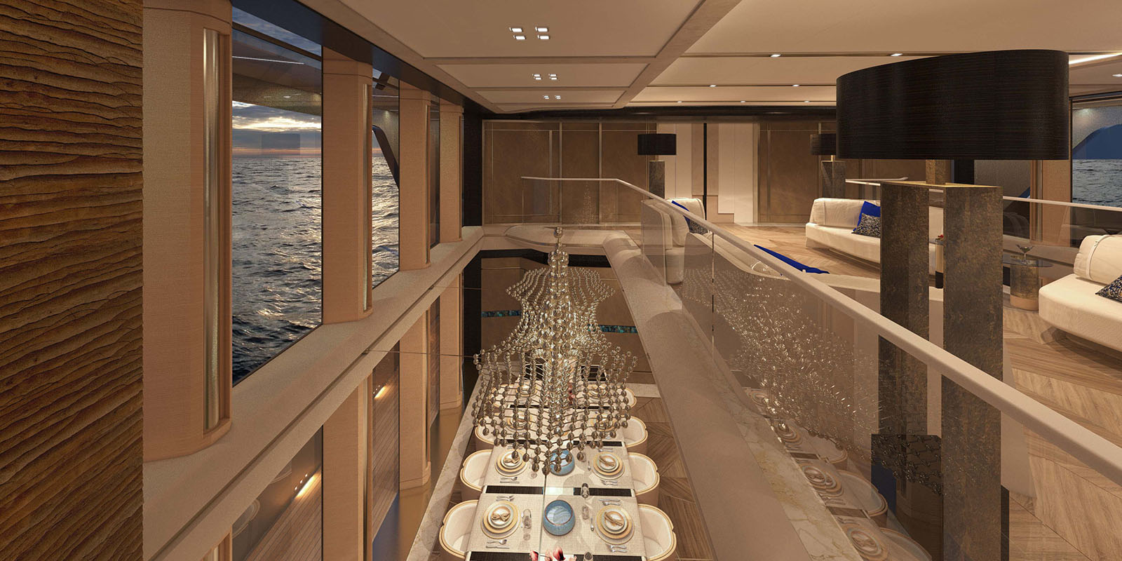 Phathom yacht 80m studio design