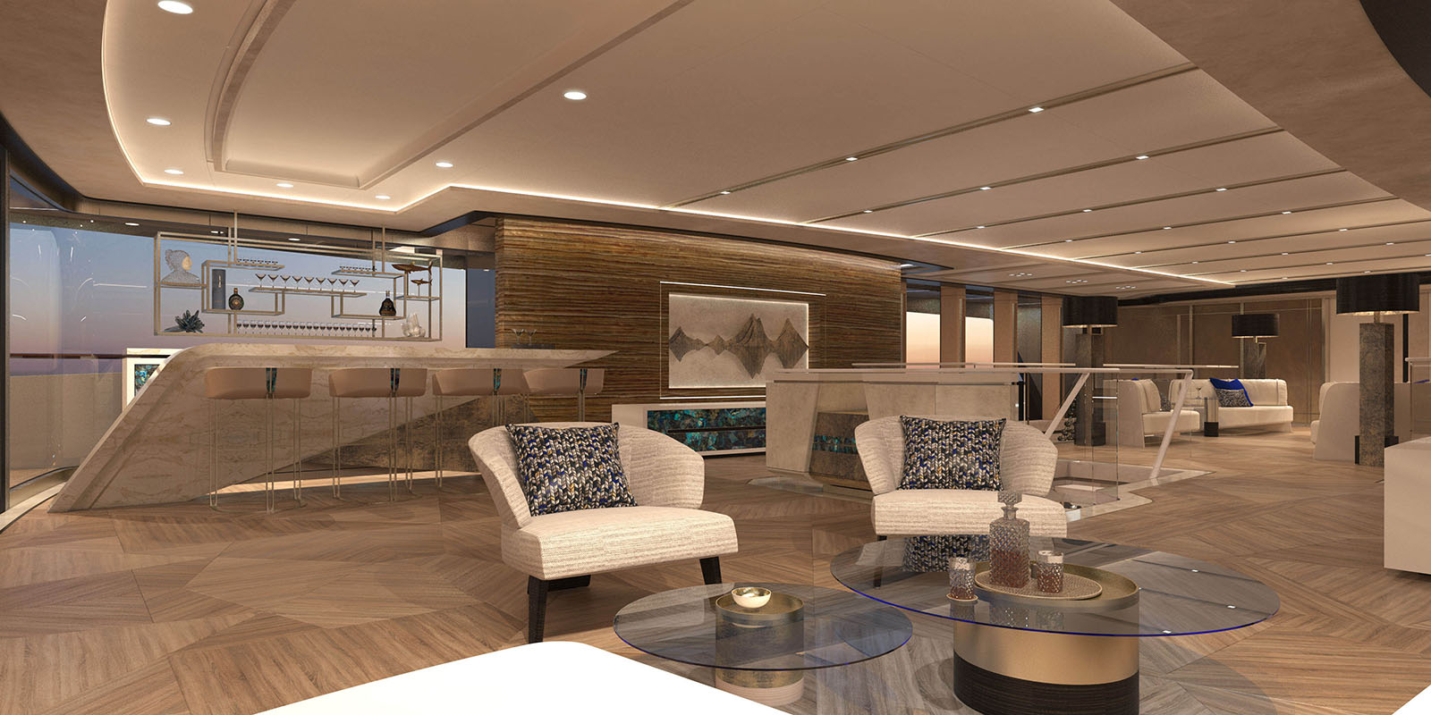 Phathom yacht 80m studio design