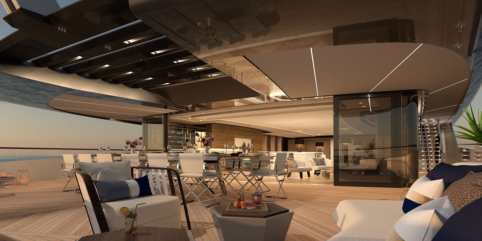 Phathom yacht 80m studio design