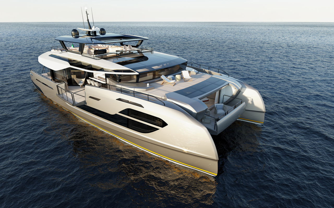 ISA 30M EXTRA VILLA Palumbo Phathom studio yacht design