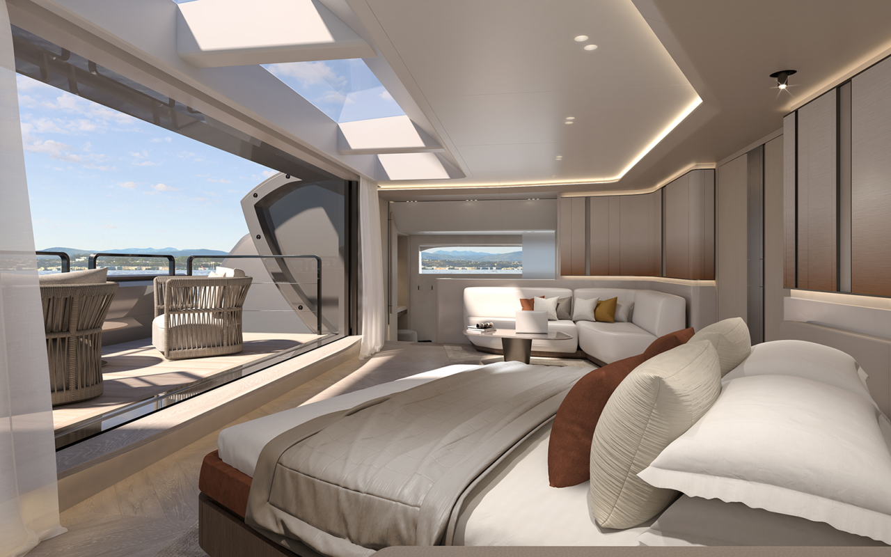 ISA 30M EXTRA VILLA Palumbo Phathom studio yacht design