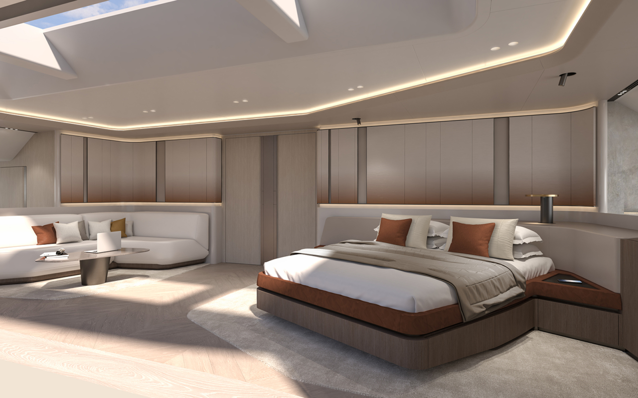 ISA 30M EXTRA VILLA Palumbo Phathom studio yacht design