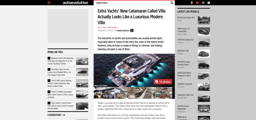 ISA 30M EXTRA VILLA Palumbo Phathom studio yacht design