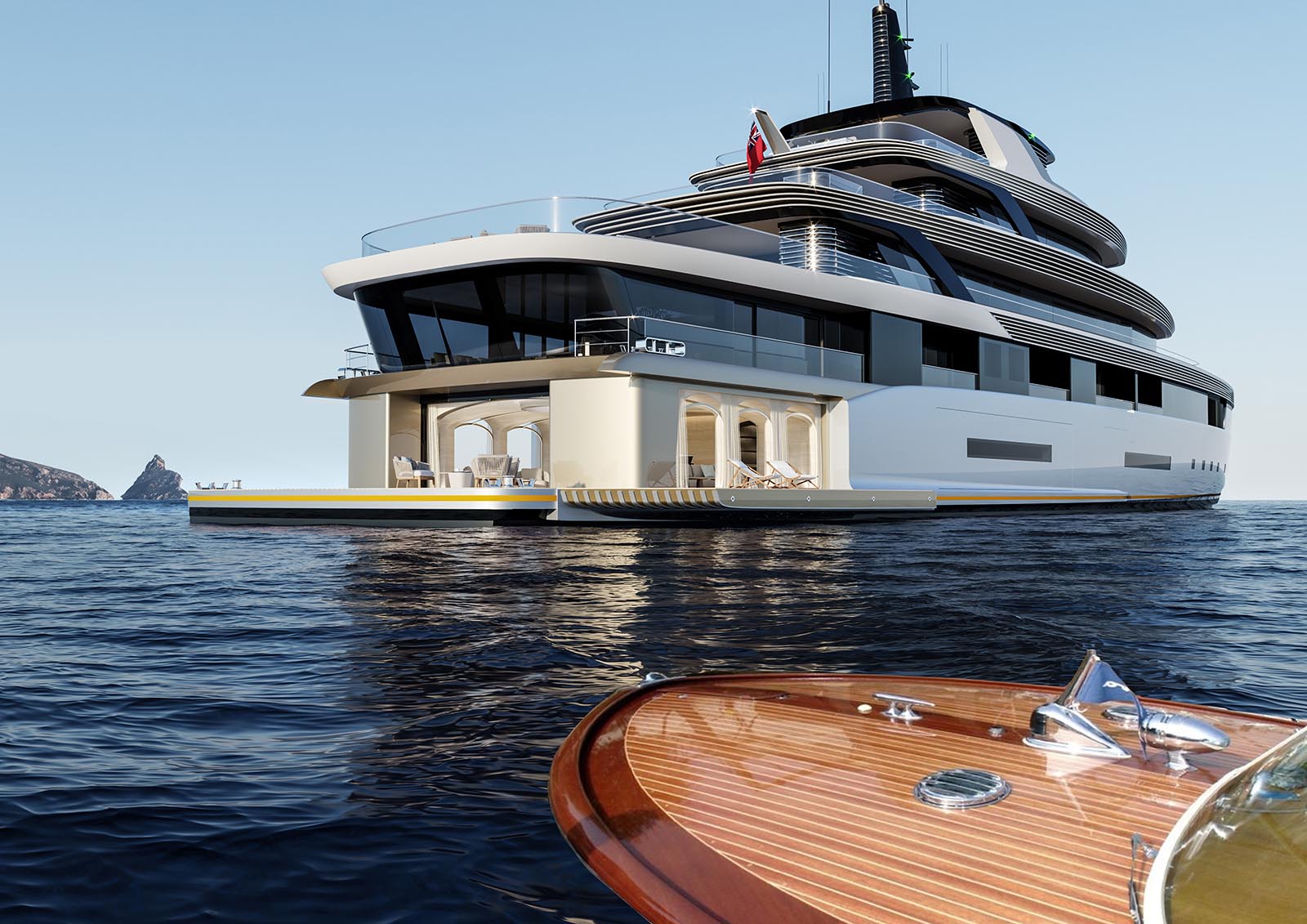 75m DORRIES ALYRA Yacht Exterior Design