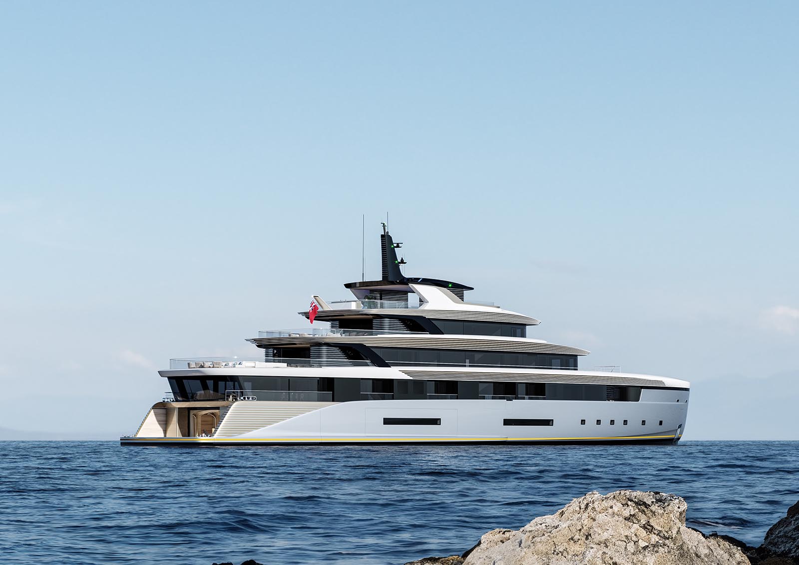 75m DORRIES ALYRA Yacht Exterior Design