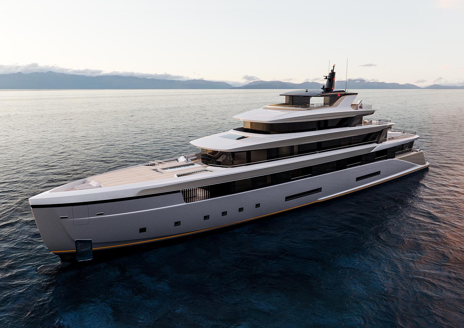 75m DORRIES ALYRA Yacht Exterior Design