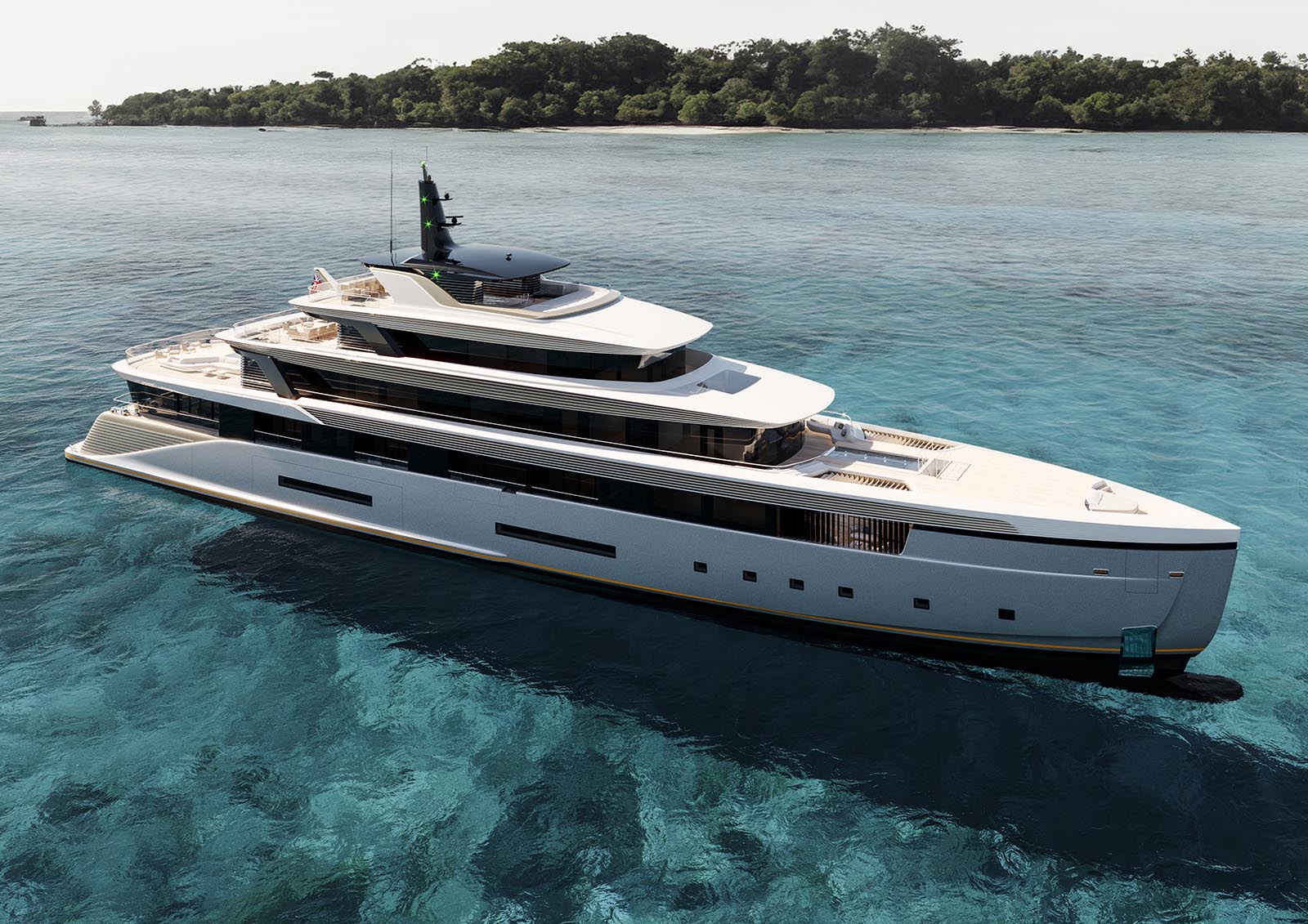 75m DORRIES ALYRA Yacht Exterior Design