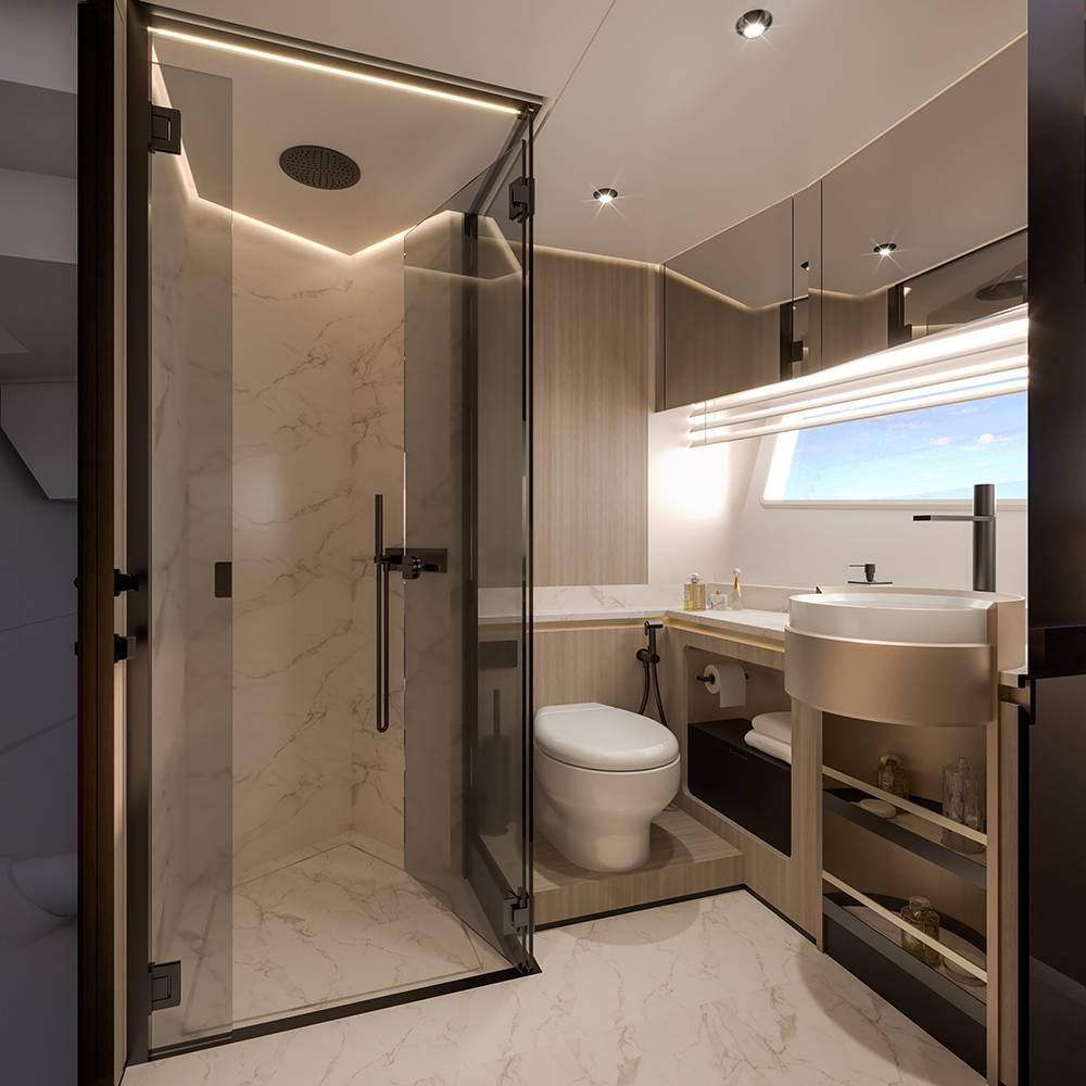 Gulf Craft Majesty 72 designed by Phathom Studio Yacht Design