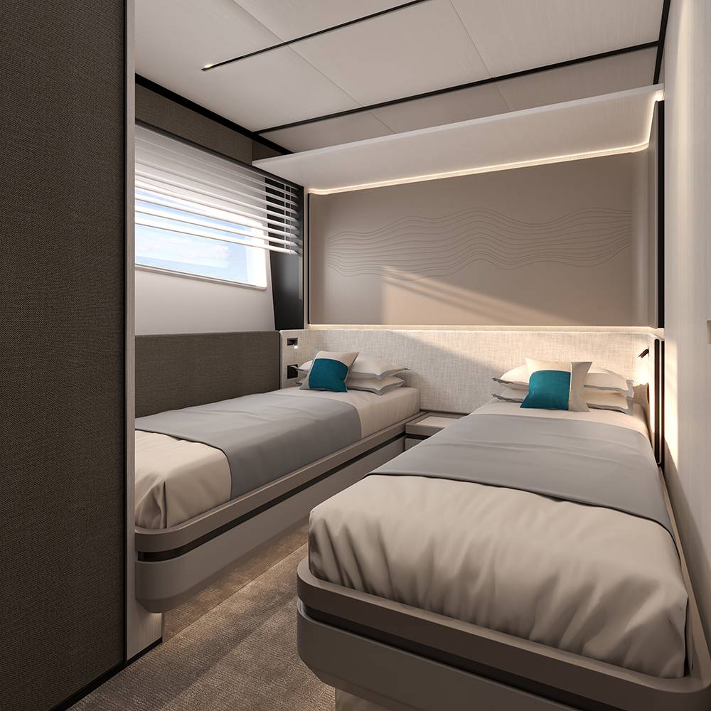Gulf Craft Majesty 72 designed by Phathom Studio Yacht Design