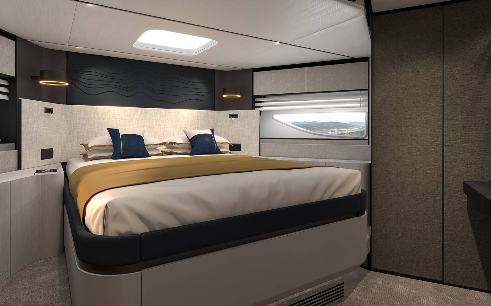 Gulf Craft Majesty 72 designed by Phathom Studio Yacht Design