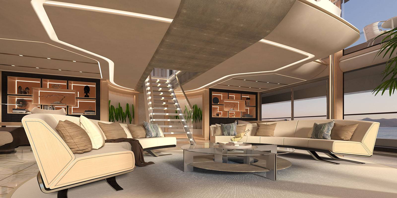 Phathom yacht 80m studio design