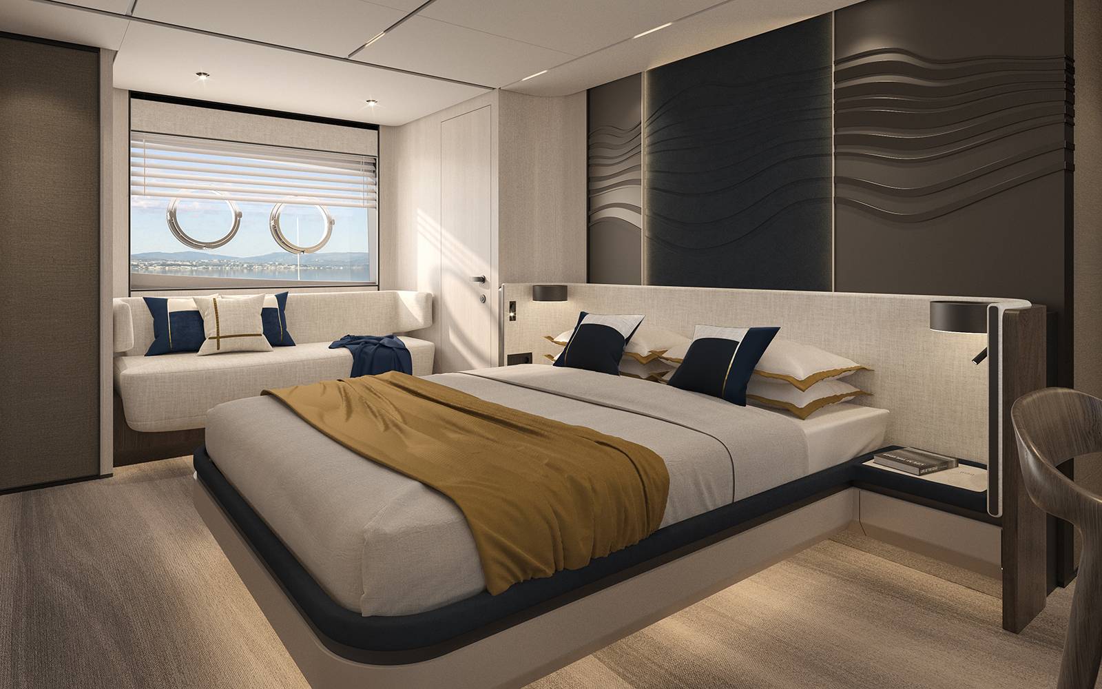Gulf Craft Majesty 72 designed by Phathom Studio Yacht Design